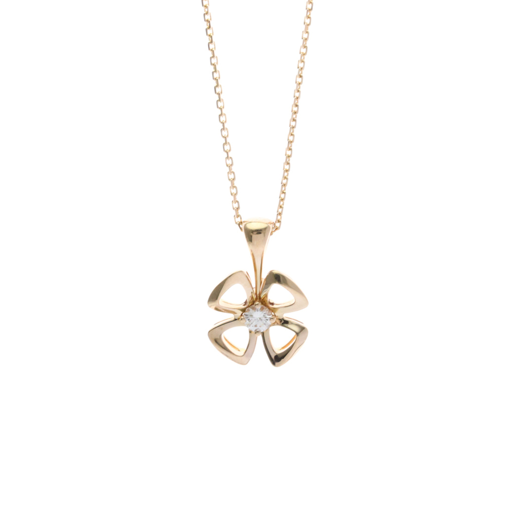 BVLGARI 18k Gold Diamond Necklace